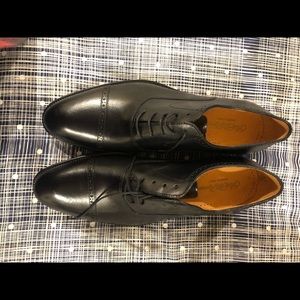 Saks Fifth Avenue Cap Toe Dress Shoes